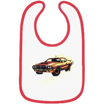 Discover Classic Muscle Car in Action Bibs