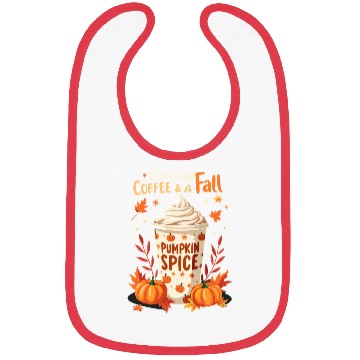 Discover Fueled by Coffee & Fall Vibes Bibs