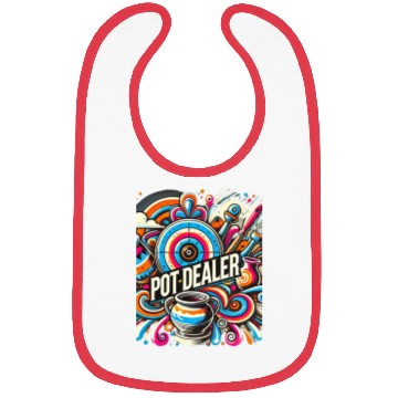 Discover Pot Dealer (Psychedelic) Bibs