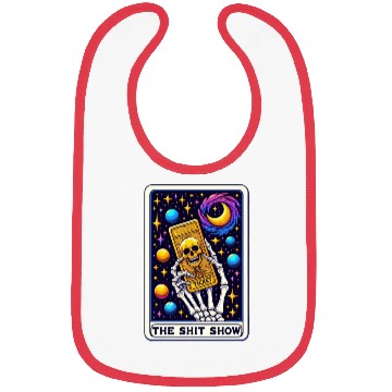 Discover Tarot Card Collection - The Shit Show Bibs