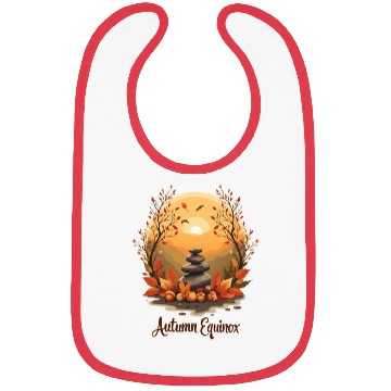 Discover Autumn Equinox Serenity Design Bibs