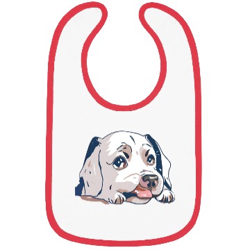 Discover A Cute Puppy Bibs