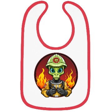 Discover Aliens Firefighter Bibs