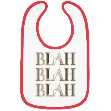 Discover Blah Blah Blah Retro Vibes Bibs