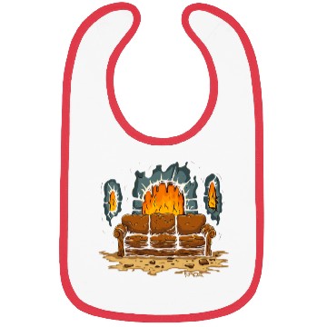 Discover The Couch of Dungeon Hell Bibs