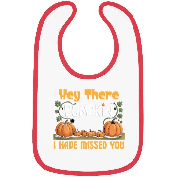 Discover Hey There Pumpkin I Have Missed You Bibs