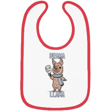 Discover Drama Llama Cute Bibs