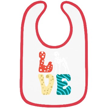 Discover I Love My German Shorthaired Pointer Bibs