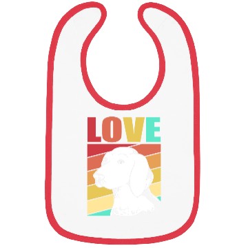 Discover Retro German Shorthaired Pointer Dog I Love My GSP Bibs