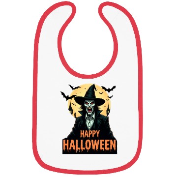 Discover Halloween Horror Witch Bibs