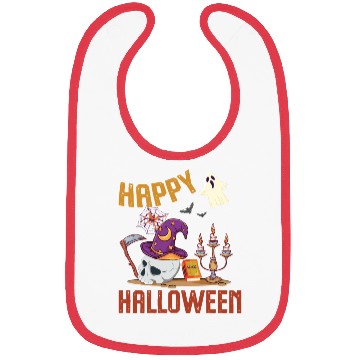 Discover Happy Halloween Bibs