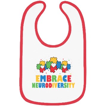Discover embrace neurodiversity - Embrace ADHD Autism ASD Bibs