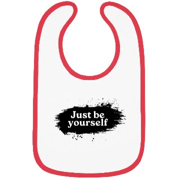 Discover Just be Yourself Bibs