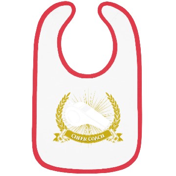 Discover Cheer Coach Cheerleading Funny Cheerleader Humor S Bibs