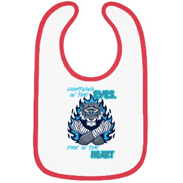 Discover Fighter Tiger Bibs
