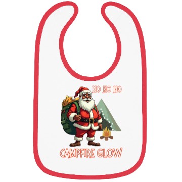 Discover Ho Ho Ho campfire glow. Bibs