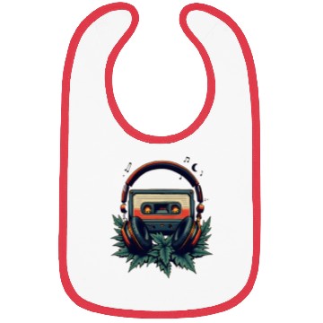 Discover Retro Beats: Old School Cassette Bibs"