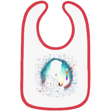 Discover Physicist Scientist Abstract Science Art Bibs