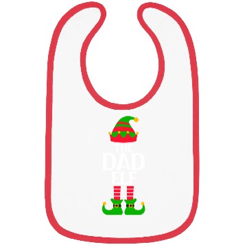 Discover The Dad Elf Christmas Bibs