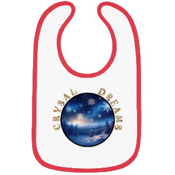 Discover Crystal Dreams - A Winter Wonderland Bibs