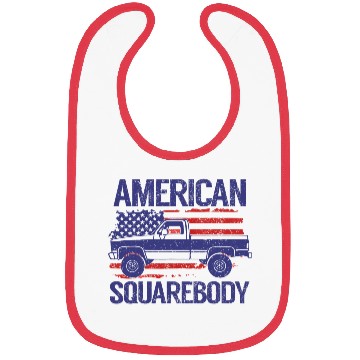 Discover Classic C10 American Square Body Truck USA Flag Bibs