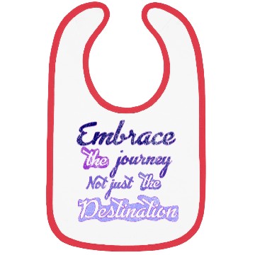 Discover embrace the journay t-shit Bibs