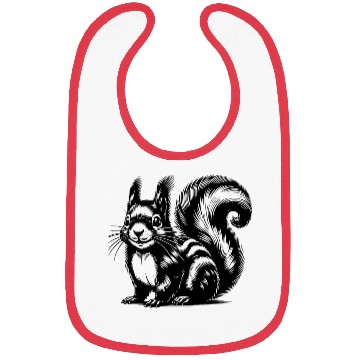 Discover Realistic Squirrel Tattoo Drawing Bibs