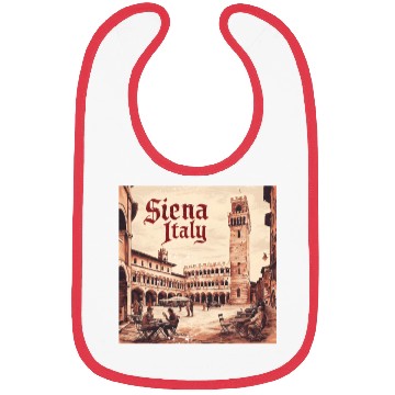 Discover Siena Italy Bibs