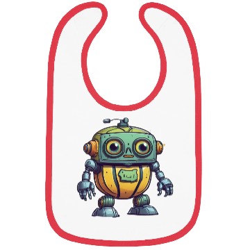 Discover Robot Melon Bibs