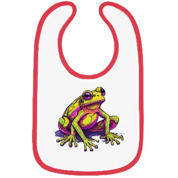 Discover Frog Neon Bibs