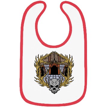 Discover Dungeons Skeleton Magic Dungeon Bibs