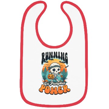 Discover Halloween Runner Running On Pumpkin Power Bibs