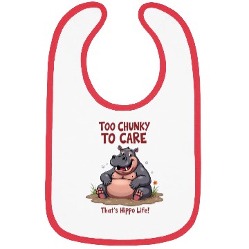 Discover Chunky Hippo, That’s Hippo Life Bibs
