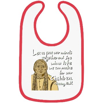 Discover Indigenous People Logos Bibs