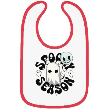 Discover Halloween Ghosts Spooky Season Bibs