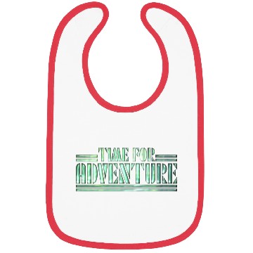 Discover Time for Adventure Bibs