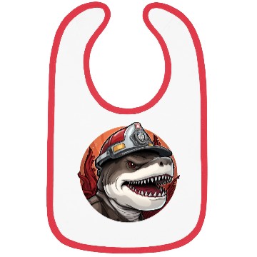 Discover Sharks Firefighter Bibs