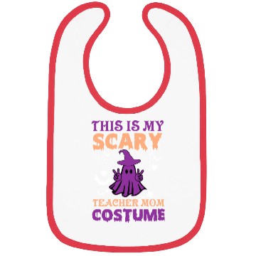 Discover Scary Teacher Halloween Bibs Sublimation Designs