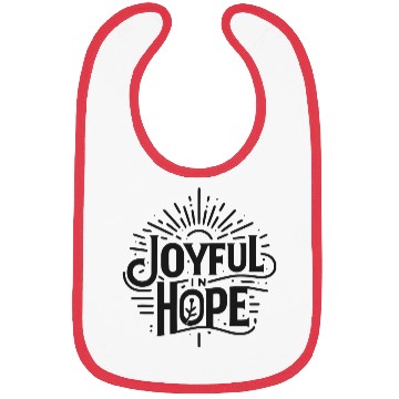 Discover Joyful in Hope Bibs