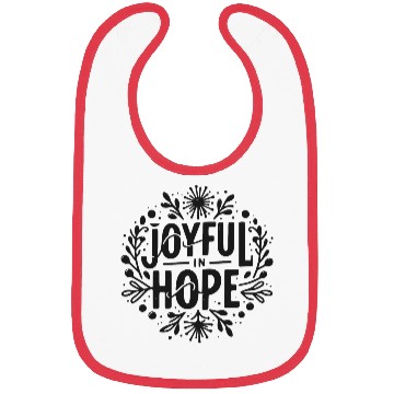 Discover Joyful in Hope Bibs
