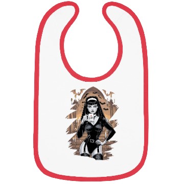 Discover Gothic Coffee Lover Halloween Costume For a Bibs