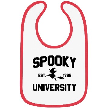 Discover Spooky University Established 1786 Witch U Spookys Bibs