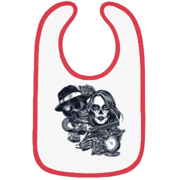 Discover Chicano Street Art Graphic Bibs