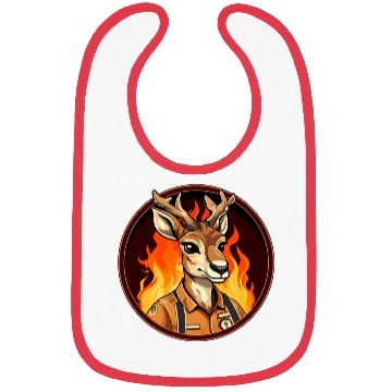Discover Firefighter Deer Bibs