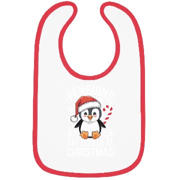 Discover Penguins Are Cooler At Christmas Bibs