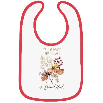 Discover Beautiful Change - Fall Leaves Inspiration Bibs