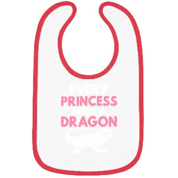 Discover Bearded Dragon Lizard Lover Girl Princess Needs A Bibs