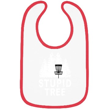 Discover Disc Golf Stupid Tree Distressed Frisbee Golf Bibs