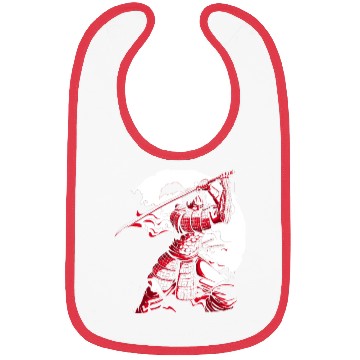 Discover Kanji Japan Katana Sword Ninja Samurai Bibs
