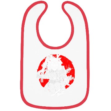 Discover Kanji Katana Oni Demon Ninja Samurai Bibs